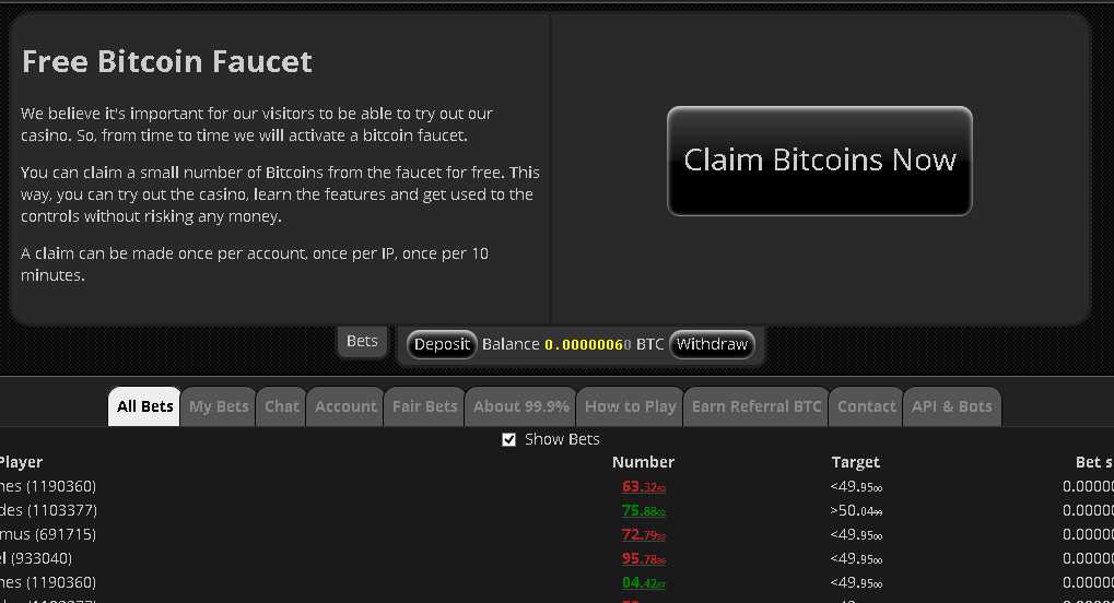 Bitcoin free for click