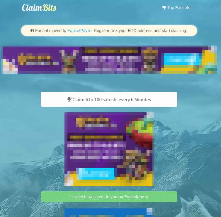 Bitcoin free for click