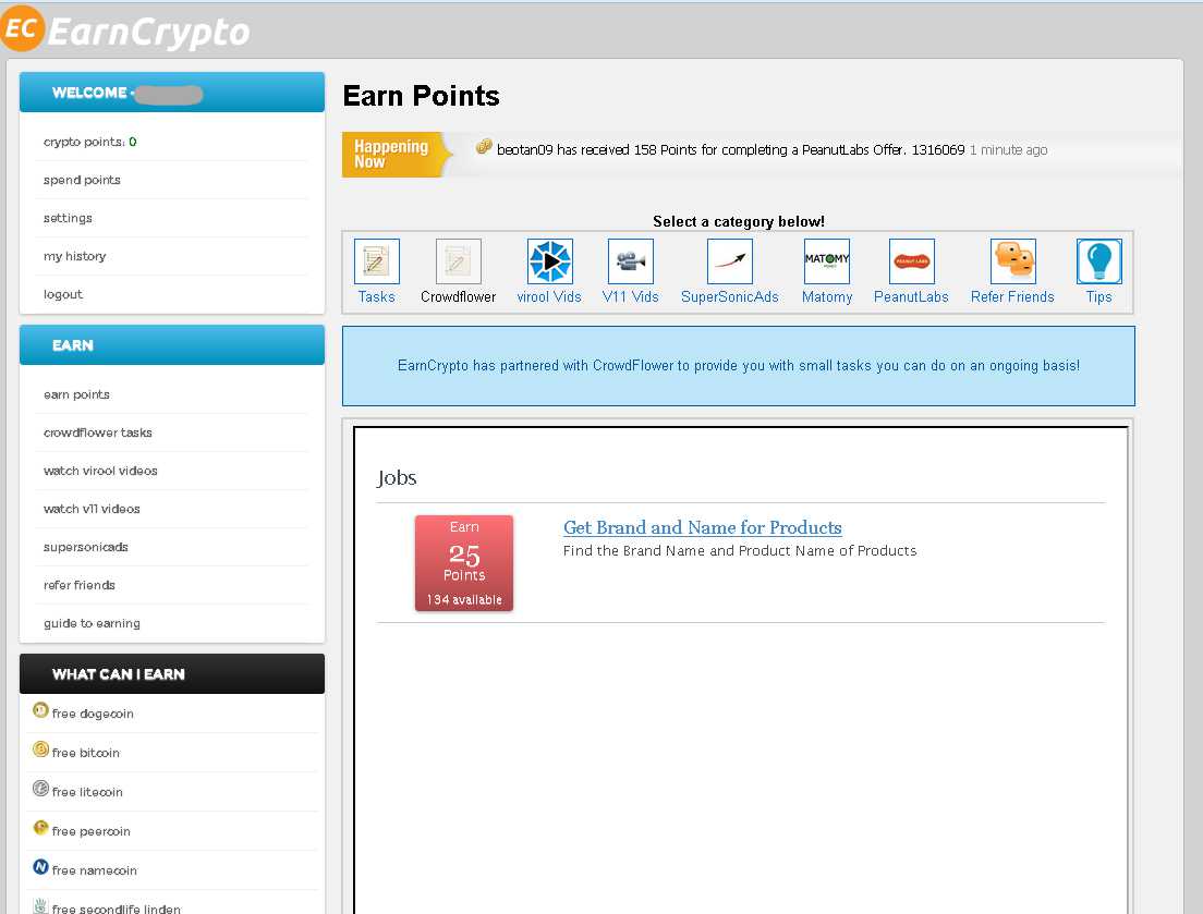 Bitcoin free for click
