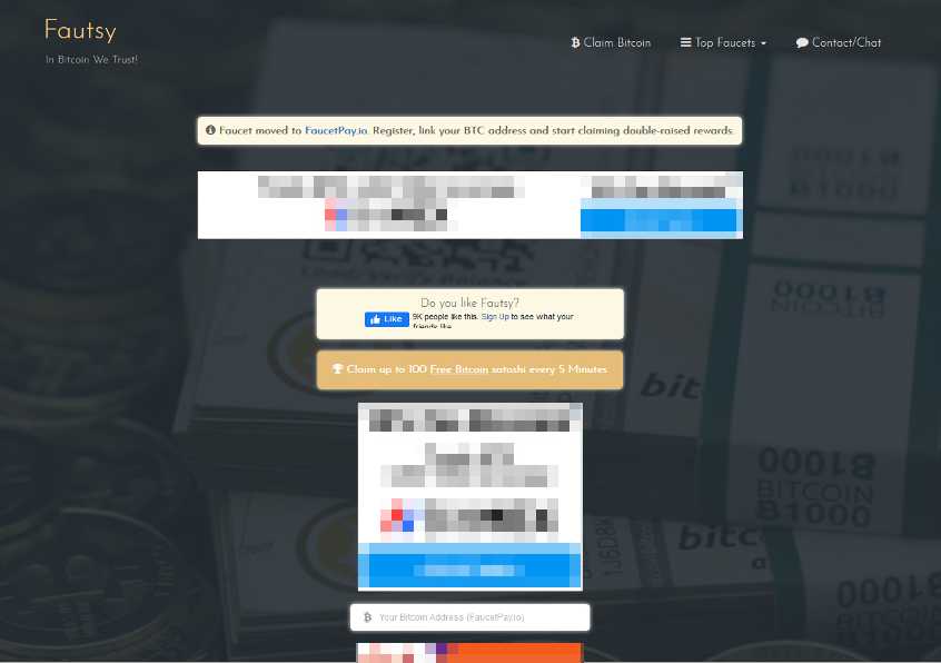 Bitcoin free for click